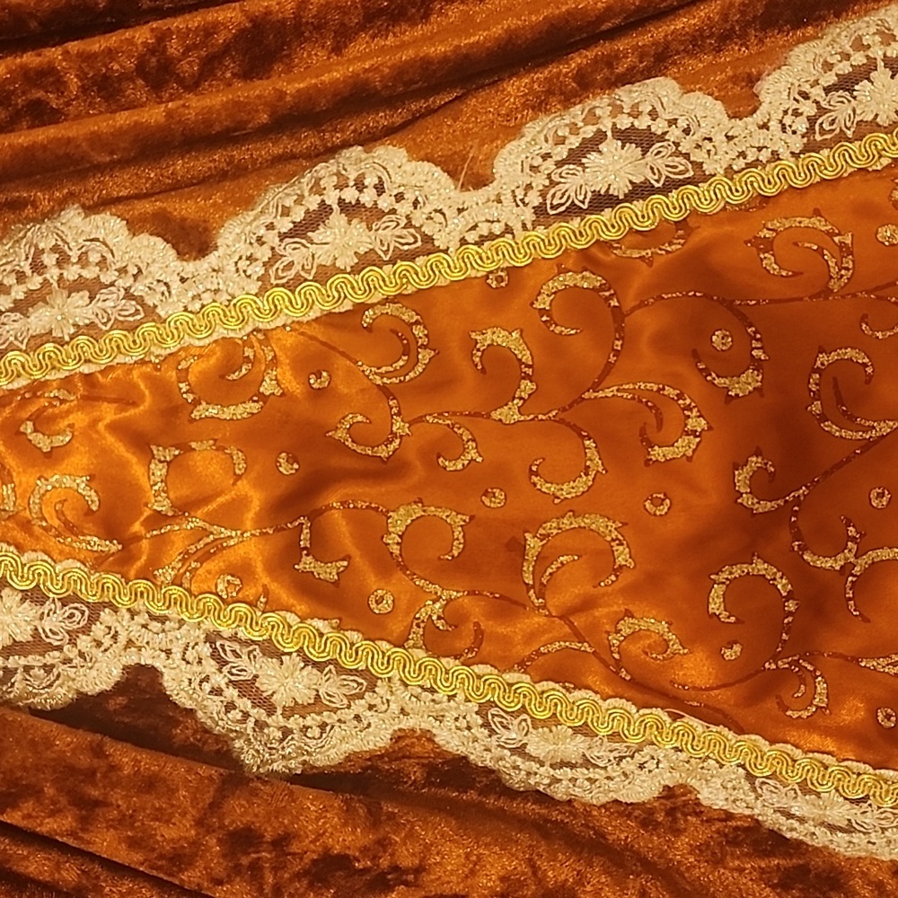 Girls Sz 5-6 , Renaissance Costume, Halloween or Dress Up, Like New! Headpiece - Picture 5 of 9